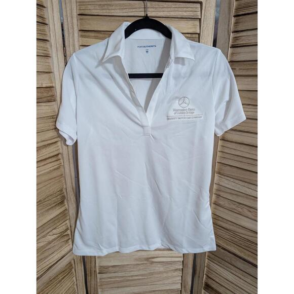 Other - MERCEDES-BENZ Logo POLO SHIRT Womans Medium Black  Employee